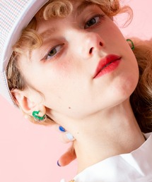 an meets zakka ハートアクリルピアス