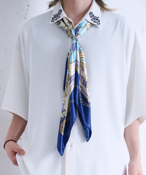 大判アソートスカーフ（バンダナ/スカーフ）｜Ellno Loset（エルノ