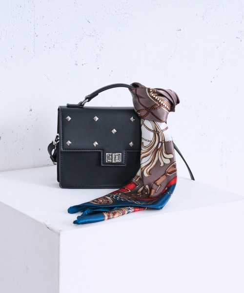 Ellno Loset（エルノロゼット）の「大判アソートスカーフ（バンダナ/スカーフ・メンズ・ブラック/ボルドー/グリーン/オレンジ/ネイビー/ブルー・FREE）」の16枚目の写真