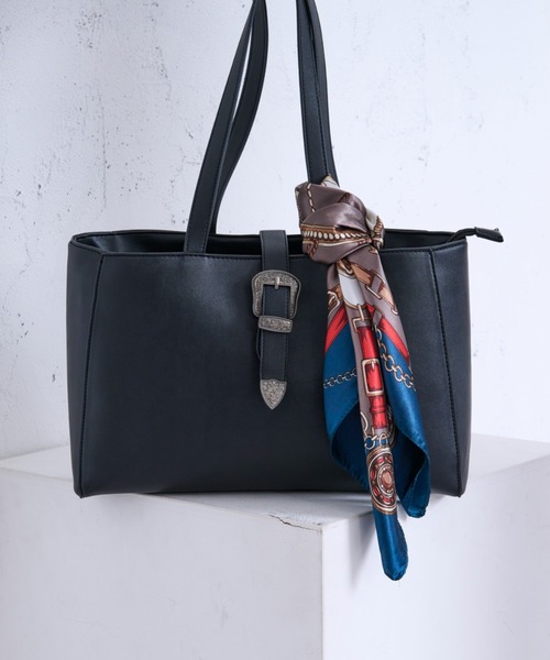 Ellno Loset（エルノロゼット）の「大判アソートスカーフ（バンダナ/スカーフ・メンズ・ブラック/ボルドー/グリーン/オレンジ/ネイビー/ブルー・FREE）」の17枚目の写真