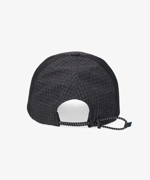 OVERRIDE(オーバーライド)の「OVERRIDE TAFFETA MESH CAP / オーバーライド(キャップ・レディース・ブラック/ピンク・57~59cm)」の6枚目の写真