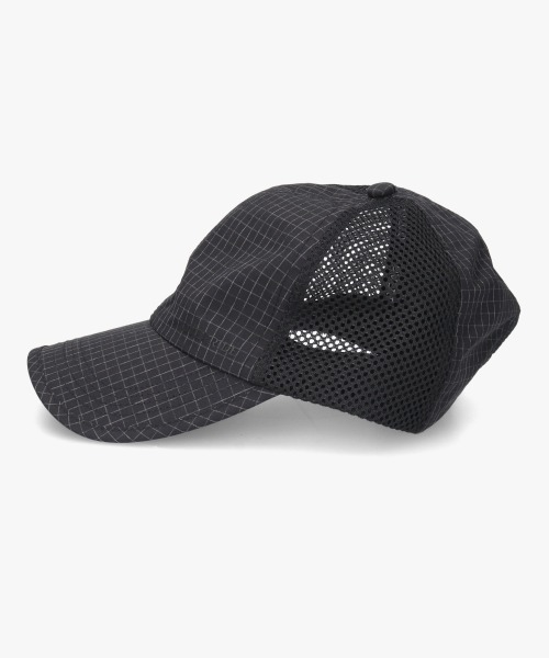 OVERRIDE(オーバーライド)の「OVERRIDE TAFFETA MESH CAP / オーバーライド(キャップ・レディース・ブラック/ピンク・57~59cm)」の5枚目の写真