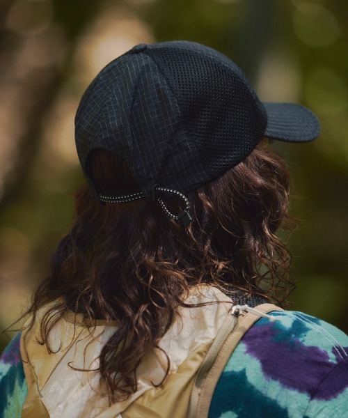OVERRIDE(オーバーライド)の「OVERRIDE TAFFETA MESH CAP / オーバーライド(キャップ・レディース・ブラック/ピンク・57~59cm)」の16枚目の写真