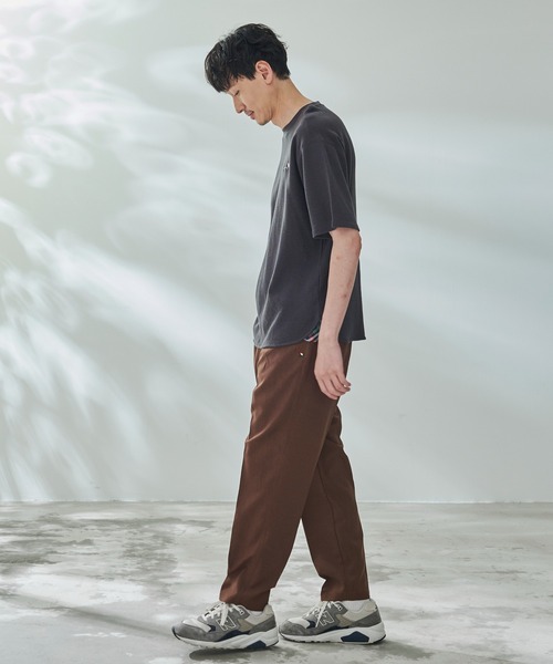 Arnold Palmer（アーノルドパーマー）の「寄り添うリネン シェア Tシャツ（Tシャツ/カットソー・レディース・ホワイト/チャコールグレー/ミント・LL/XS/L/M/S）」の8枚目の写真