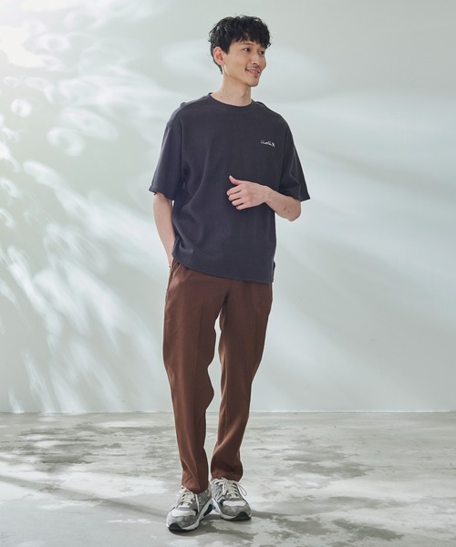 Arnold Palmer（アーノルドパーマー）の「寄り添うリネン シェア Tシャツ（Tシャツ/カットソー・レディース・ホワイト/チャコールグレー/ミント・LL/XS/L/M/S）」の19枚目の写真