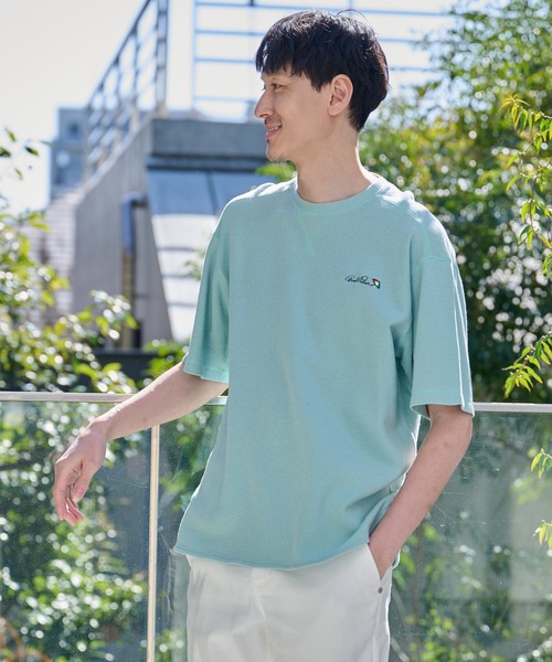 Arnold Palmer（アーノルドパーマー）の「寄り添うリネン シェア Tシャツ（Tシャツ/カットソー・レディース・ホワイト/チャコールグレー/ミント・LL/XS/L/M/S）」の13枚目の写真