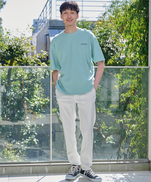 Arnold Palmer（アーノルドパーマー）の「寄り添うリネン シェア Tシャツ（Tシャツ/カットソー・レディース・ホワイト/チャコールグレー/ミント・LL/XS/L/M/S）」の12枚目の写真