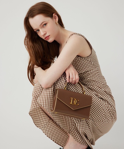 ギンガムチェックロングワンピース（ワンピース）｜DEICY（デイシー