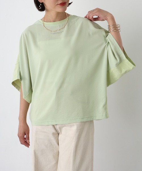 セール】USAコットン汗染み防止加工ドルマンT（Tシャツ