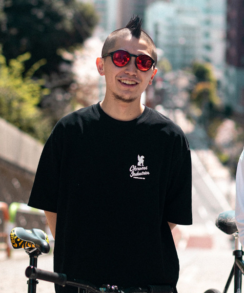 CHROME（クローム）の「［ CHROME / クローム ］LSC TEE WIDE FIT CHROME VAN / ライムストーン ケーブ ティー ワイド フィット クローム ヴァン 接触冷感 空間冷却 鍾乳洞TEE（Tシャツ/カットソー・メンズ・ブラック/ホワイト・M/L/XL）」の16枚目の写真