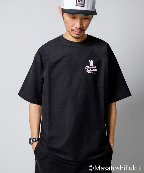 CHROME（クローム）の「［ CHROME / クローム ］LSC TEE WIDE FIT CHROME VAN / ライムストーン ケーブ ティー ワイド フィット クローム ヴァン 接触冷感 空間冷却 鍾乳洞TEE（Tシャツ/カットソー・メンズ・ブラック/ホワイト・M/L/XL）」の18枚目の写真