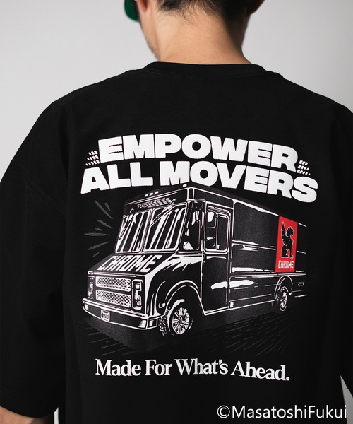 CHROME（クローム）の「［ CHROME / クローム ］LSC TEE WIDE FIT CHROME VAN / ライムストーン ケーブ ティー ワイド フィット クローム ヴァン 接触冷感 空間冷却 鍾乳洞TEE（Tシャツ/カットソー・メンズ・ブラック/ホワイト・M/L/XL）」の22枚目の写真