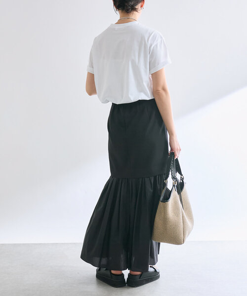 RIVE DROITE(リヴドロワ)の「【遊び心◎】SOURIRE Tee(Tシャツ/カットソー・レディース・ホワイト/ブラウン/ベージュ・FREE)」の14枚目の写真