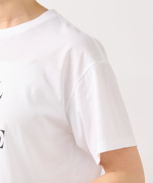RIVE DROITE(リヴドロワ)の「【遊び心◎】SOURIRE Tee(Tシャツ/カットソー・レディース・ホワイト/ブラウン/ベージュ・FREE)」の22枚目の写真