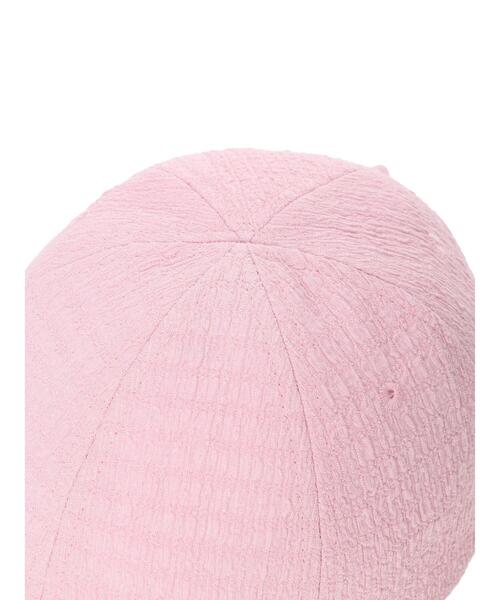 Samansa Mos2 Lagom（サマンサモスモスラーゴム）の「リボンキャップ（ハット・キッズ・ピンク/サックスブルー・大(L)/中(M)）」の5枚目の写真