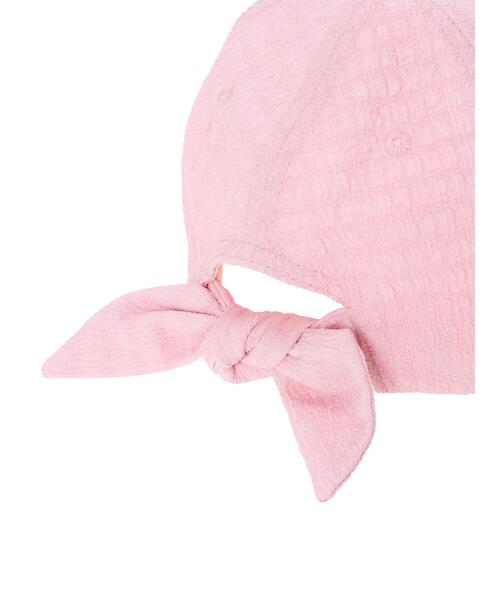 Samansa Mos2 Lagom（サマンサモスモスラーゴム）の「リボンキャップ（ハット・キッズ・ピンク/サックスブルー・大(L)/中(M)）」の7枚目の写真