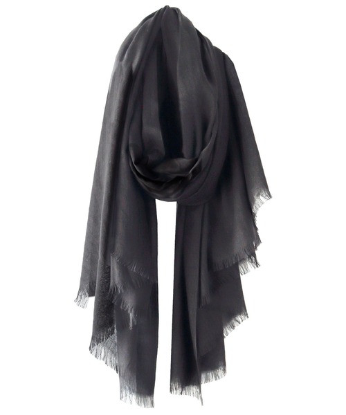 QUEENHEAD（クイーンヘッド）の「ガーゼストール（ストール/ショール・レディース・ベージュ系その他/ブルー系その他/クリーム/ブラック/アッシュグレー/チャコールグレー・FREE）」の21枚目の写真