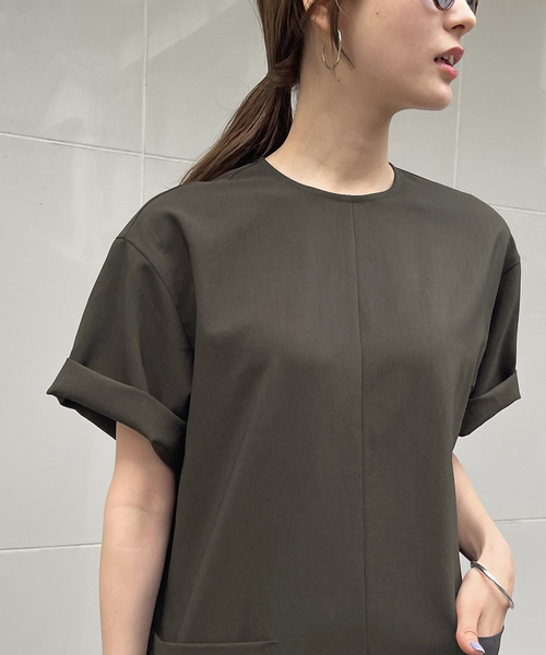 ≪WEB限定追加≫撥水強撚PEオールインワン（つなぎ/オールインワン