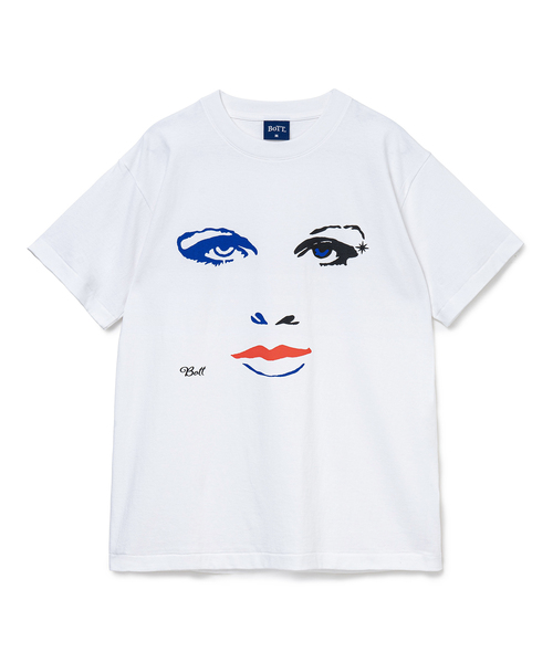 BOTT(ボット)の「BoTT / ボット The Stare Tee(Tシャツ/カットソー・メンズ・ブラック/ホワイト・LARGE/X-LARGE/MEDIUM)」の1枚目の写真