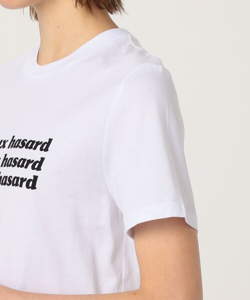 Les petits basics（ルベーシック）の「Les Petits Basics Happy Coincidence ハーフスリーブプルオーバー（Tシャツ/カットソー・レディース・ホワイト系その他・XS）」の8枚目の写真