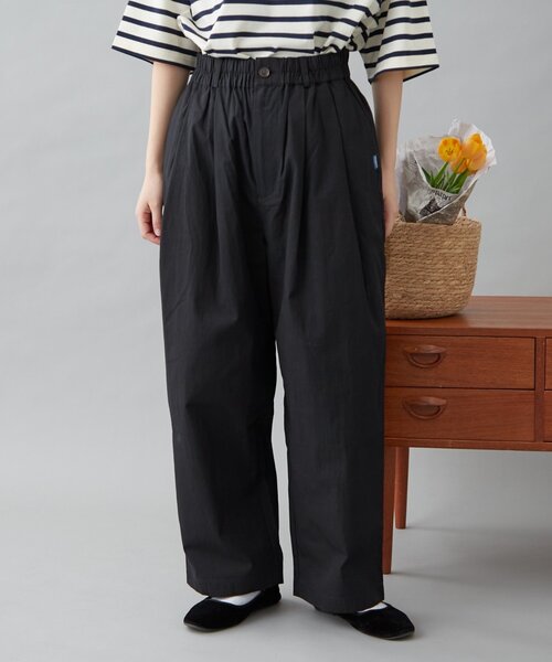 GEVACO(ゲバコ)の「【GEVACO】ギャザーテーパードパンツ(その他パンツ・レディース・ブラック/ベージュ・MEDIUM/SMALL/LARGE)」の18枚目の写真