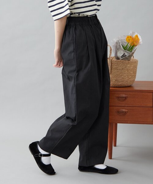 GEVACO(ゲバコ)の「【GEVACO】ギャザーテーパードパンツ(その他パンツ・レディース・ブラック/ベージュ・MEDIUM/SMALL/LARGE)」の22枚目の写真