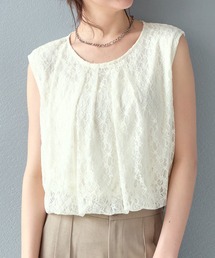 STYLEBLOCK | バルーンヘムレーストップス(シャツ/ブラウス)