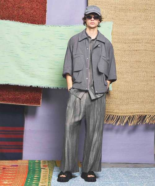 【即完品】大人気！メゾンドドルチェ luxs pants ivory Luxe Performance Plus Slimmy in Shadow Grey | 7 For All Mankind