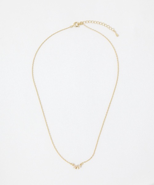 FOREVER 21(フォーエバー トゥエンティーワン)の「ミニリボンネックレス(ネックレス・レディース・シルバー/ゴールド・FREE)」の5枚目の写真