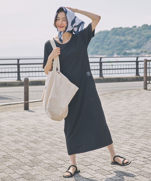 Ballsey マテリアルハーフスリーブワンピース BPF01_11_11063406101_1700?$