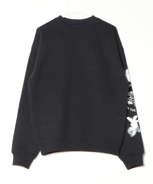 Y-3(ワイスリー)の「Y-3 GRAPHIC CREW SWEAT(スウェット・メンズ・ブラック・XX-SMALL/X-SMALL/SMALL/MEDIUM/LARGE/X-LARGE/XX-LARGE)」の4枚目の写真