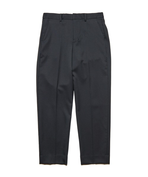 SOPHNET.（ソフネット）の「FLANNEL WOOL SHIRRING SLIM-FIT SLACKS（スラックス・メンズ・チャコールグレー/ブラック・3/2/1/5/4）」の2枚目の写真