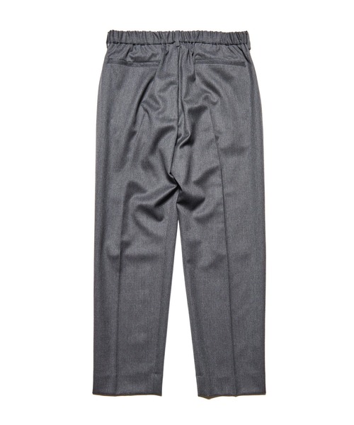 SOPHNET.（ソフネット）の「FLANNEL WOOL SHIRRING SLIM-FIT SLACKS（スラックス・メンズ・チャコールグレー/ブラック・3/2/1/5/4）」の9枚目の写真