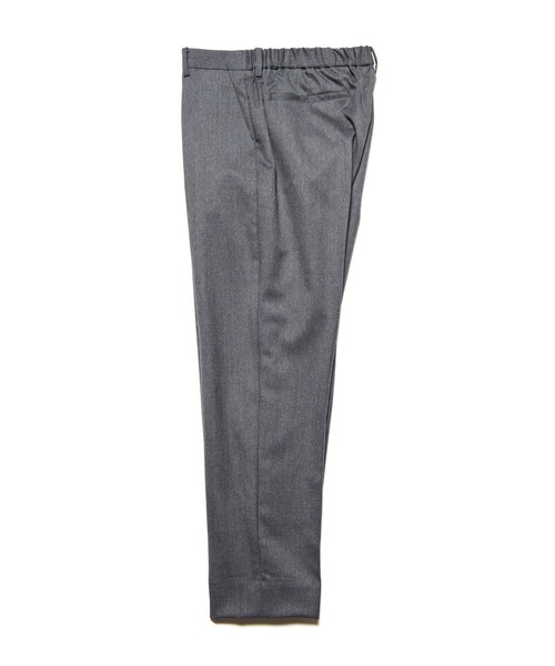 SOPHNET.（ソフネット）の「FLANNEL WOOL SHIRRING SLIM-FIT SLACKS（スラックス・メンズ・チャコールグレー/ブラック・3/2/1/5/4）」の11枚目の写真