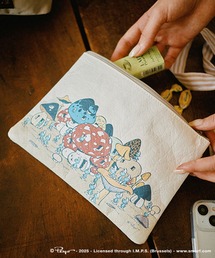 studio CLIP（スタディオクリップ）の「フラットポーチ[スマーフコラボ]（ポーチ）」