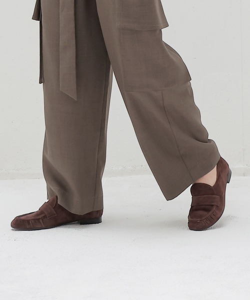 FABIO RUSCONI(ファビオルスコーニ)の「FABIO RUSCONI / ELLEFFE loafers(レザーローファー SE2636)(ローファー・レディース・ブラウン・38/37)」の1枚目の写真