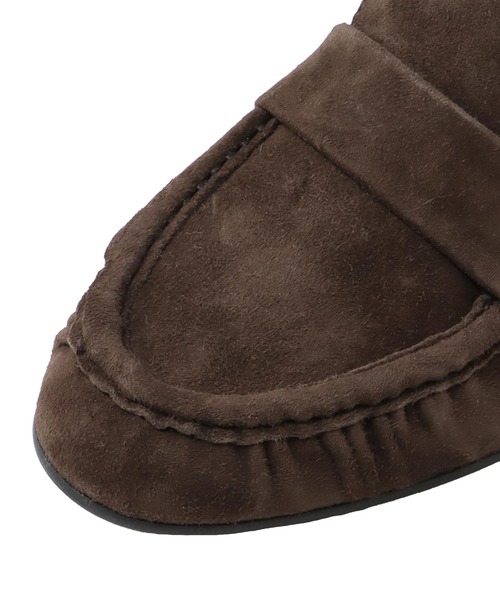 FABIO RUSCONI(ファビオルスコーニ)の「FABIO RUSCONI / ELLEFFE loafers(レザーローファー SE2636)(ローファー・レディース・ブラウン・38/37)」の7枚目の写真