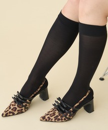 one after another NICE CLAUP | リボン付きポインテッドストラップシューズ(パンプス)