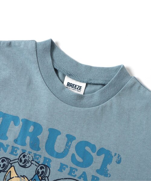 BREEZE（ブリーズ）の「【ジュニア対応】和POPモチーフTシャツ（Tシャツ/カットソー・キッズ・ブラック/サックスブルー/グレー/ピンク/レインボー/ライム/ベージュ/キナリ・80/90/100/110/120/130/140）」の14枚目の写真