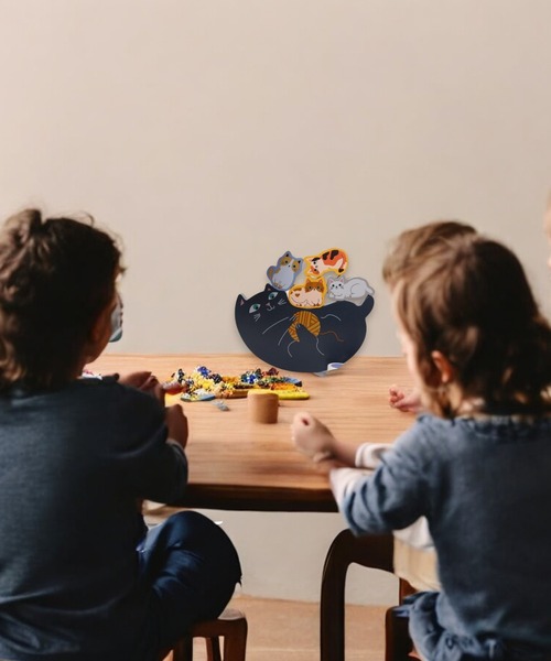 BACKYARD FAMILY(バックヤードファミリー)の「11匹にゃんこ バランス積み木(おもちゃ・キッズ・その他・XXXS)」の3枚目の写真
