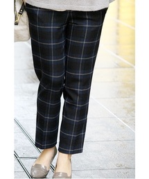 La TOTALITE | ツイカチェックセンタープレスパンツ◆(その他パンツ)