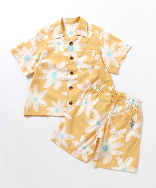 BREEZE（ブリーズ）の「【リンク/ジュニア対応】サマーシャツセットアップ（セットアップ・キッズ・ミント/イエロー・140/110/120/130/100/90/80）」の11枚目の写真