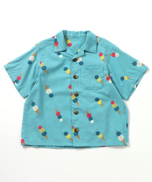 BREEZE（ブリーズ）の「【リンク/ジュニア対応】サマーシャツセットアップ（セットアップ・キッズ・ミント/イエロー・140/110/120/130/100/90/80）」の8枚目の写真