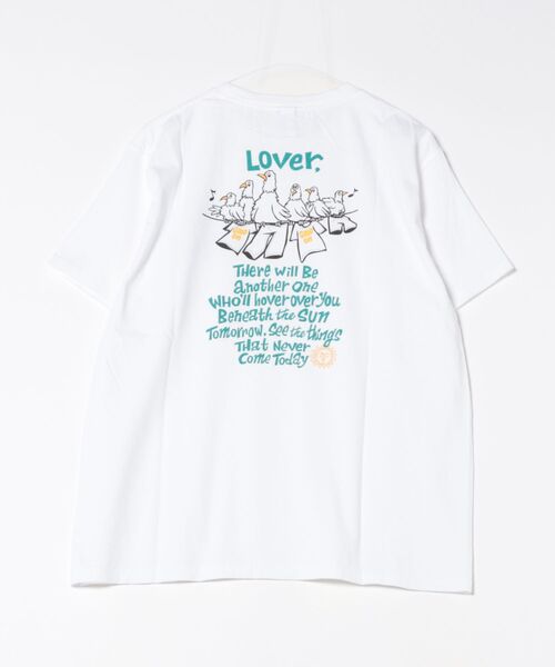 go slow caravan(ゴースローキャラバン)の「Good On/グッドオン 3 BIRD S/S TEE EX(Tシャツ/カットソー・メンズ・ホワイト/ブルー系その他・MEDIUM/X-LARGE/LARGE)」の15枚目の写真