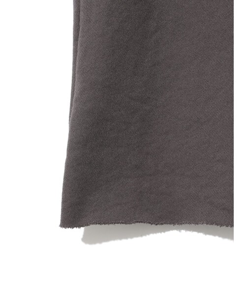 MIDIUMISOLID（ミディウミソリッド）の「MIDIUMISOLID for Ladies スウェットショートプルオーバー（Tシャツ/カットソー・レディース・ライトグレー/ブラック/チャコールグレー・FREE）」の11枚目の写真