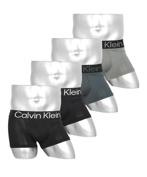 Calvin Klein カルバンクライン 【4枚セット】Bold Logo メンズ