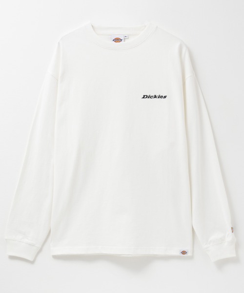 Dickies ワンポイント刺繍長袖Tシャツ（Tシャツ/カットソー）｜Dickies