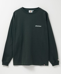 【Dickies/ディッキーズ】ワンポイント刺繍長袖Tシャツ