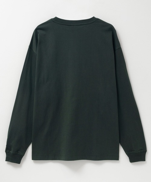 Dickies(ディッキーズ)の「【Dickies/ディッキーズ】ワンポイント刺繍長袖Tシャツ(Tシャツ/カットソー・メンズ・ブラック/マスタード/グリーン/ホワイト/アッシュグレー・XXL/XL/L/M)」の14枚目の写真