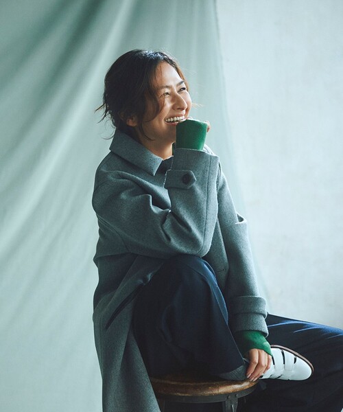 AK+1 / ボンディング コート（ステンカラーコート）｜Demi-Luxe BEAMS